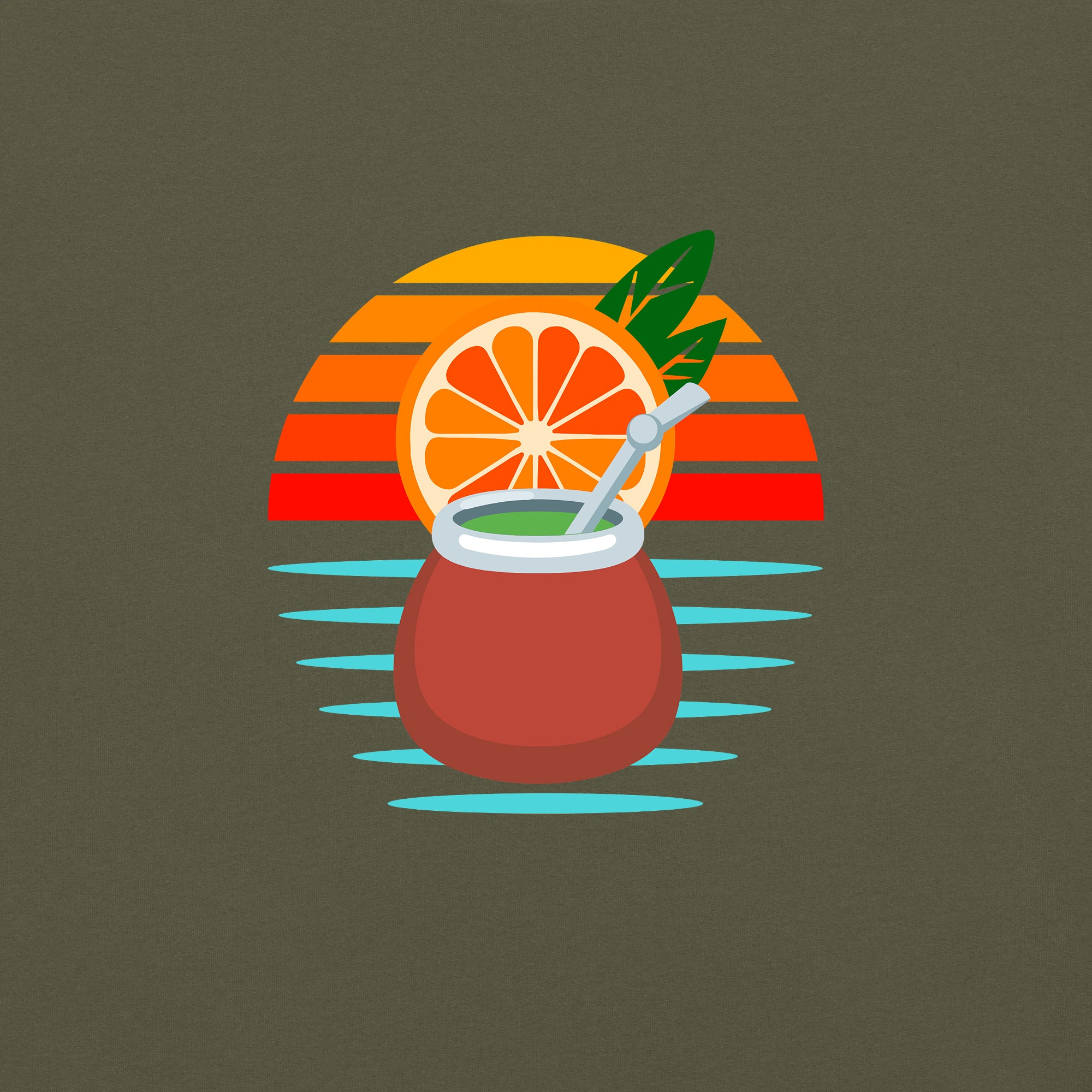 Bergamota + Chimarrão - Unisex T-shirt
