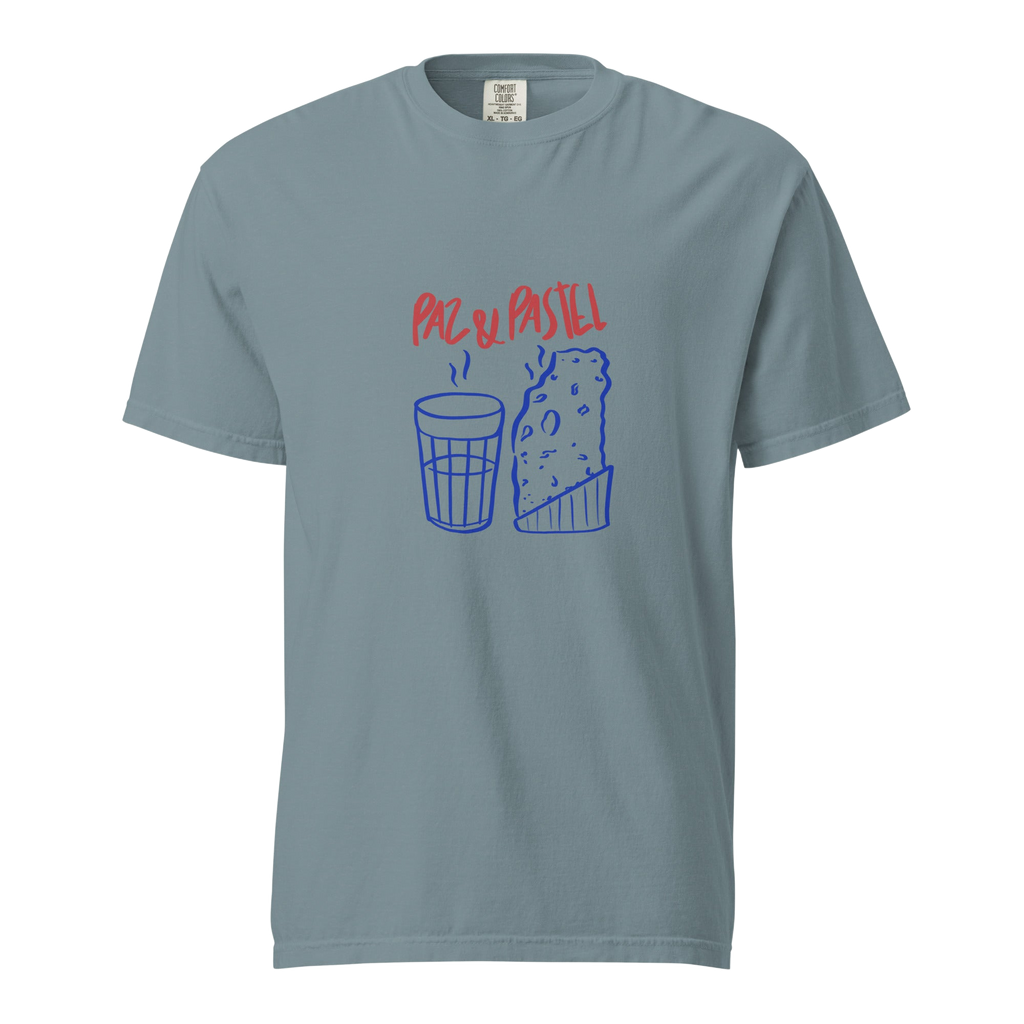 Paz e Pastel — Unisex T-Shirt in Ice Blue